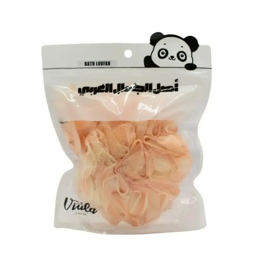 Soft Bath Flower with Elegant Bow and Assorted Colors for an Enjoyable Shower Experience