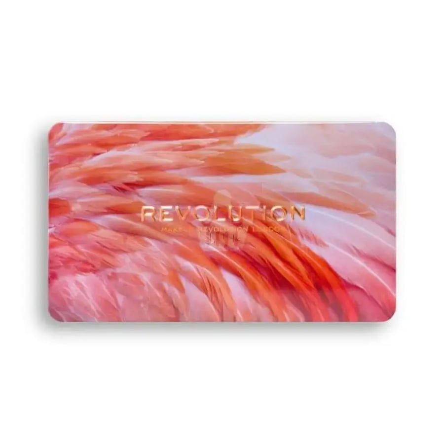 ميك أب ريفولوشن باليت Forever Flawless Flamingo - 18 لون
