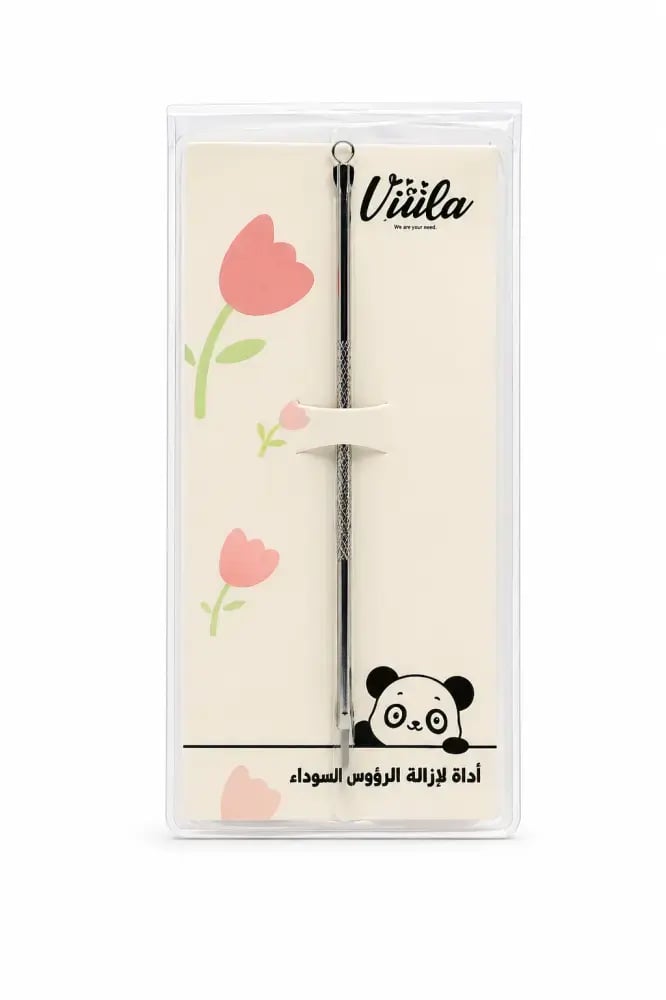 Professional Silver Acne & Blackhead Extractor Tool - Model 4274