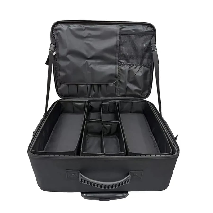 Hearts Professional Makeup Organizer with Adjustable Dividers - Y26