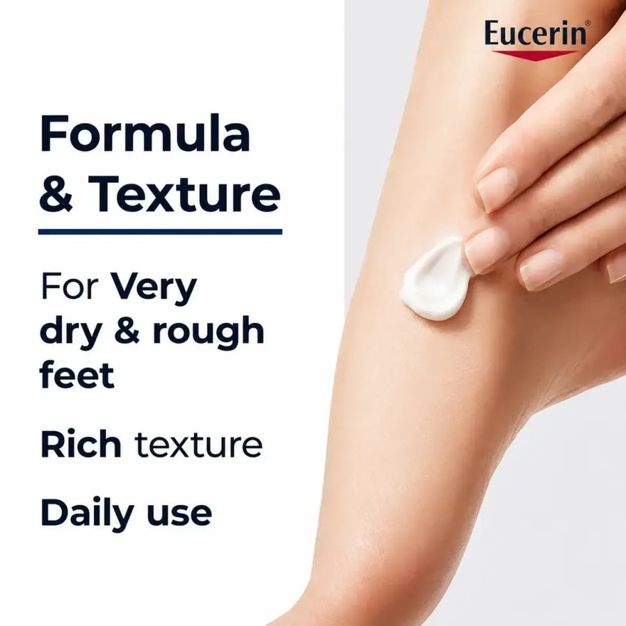Eucerin UreaRepair PLUS 10% Urea Foot Cream - 100ml