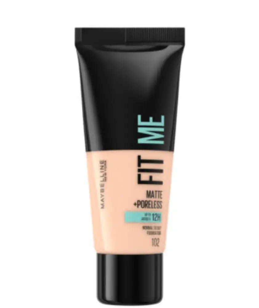مايبيلين نيويورك كريم أساس Fit Me مطفي 102 فير أيفوري - 30 مل