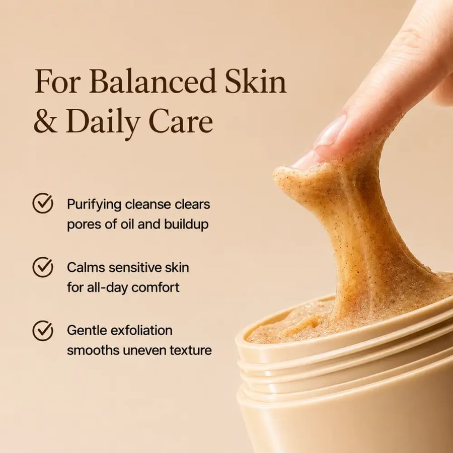 Arencia Calendula Rice Mochi Cleanser - 120g