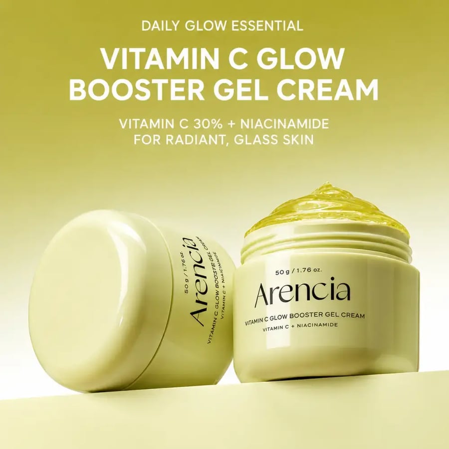 Arencia Vitamin C Glow Booster Gel Cream - 50g