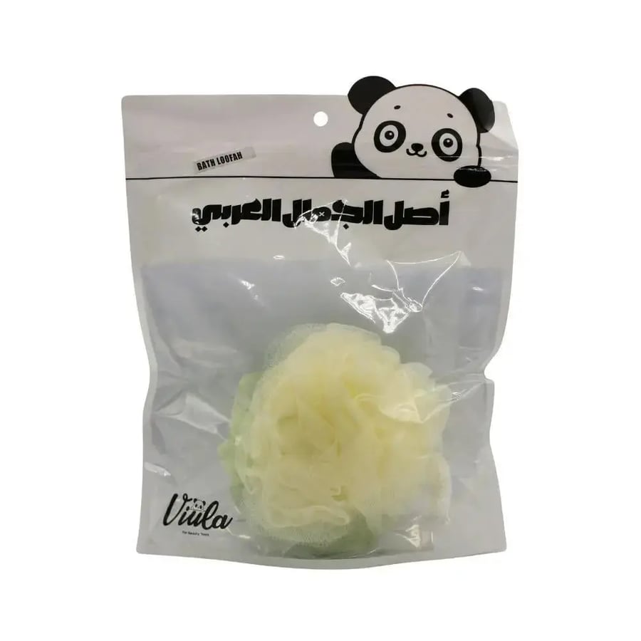 Viola Soft Bath Flower for Deep Cleansing and Silky Body Lather