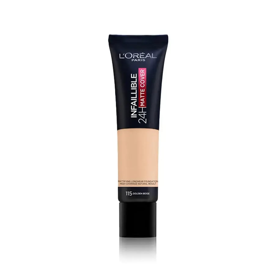 L'Oréal Paris Infallible Matte Cover 115 Golden Beige - 30ml