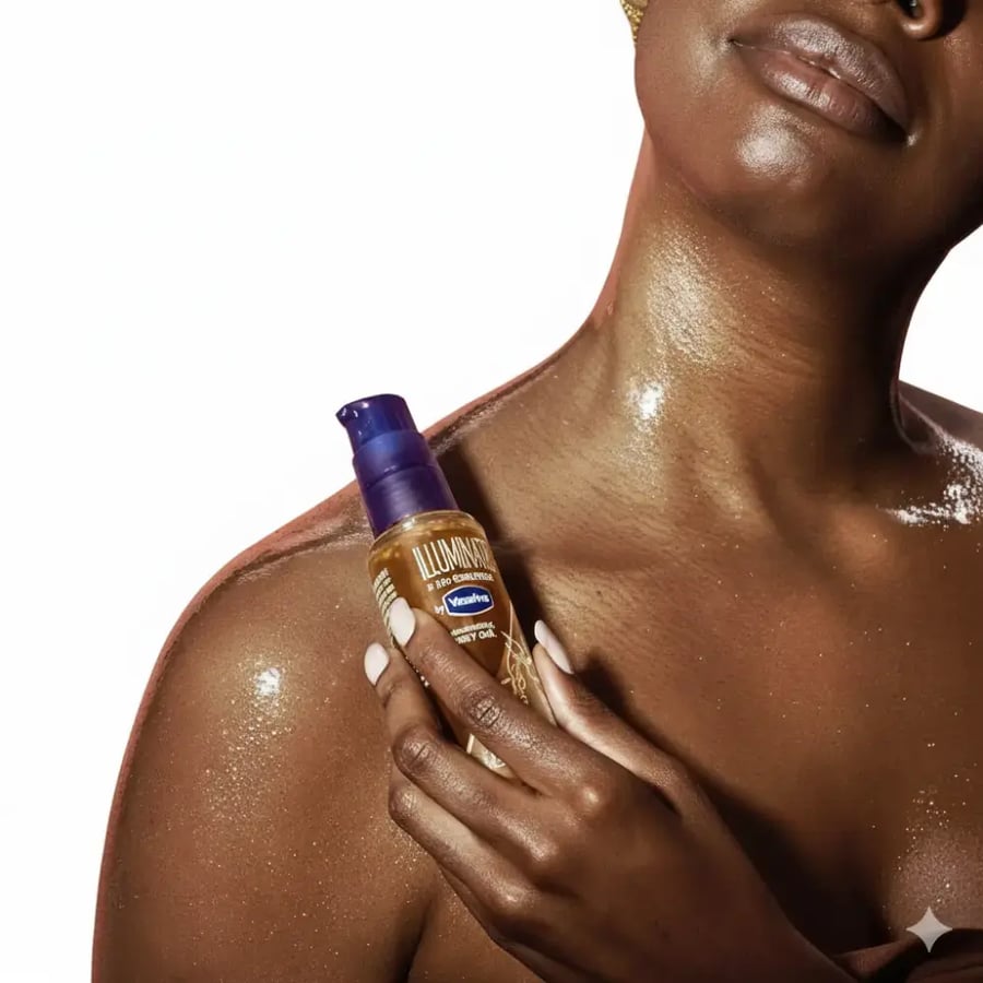 Vaseline Illuminate Me Shimmering Body Oil - 97ml