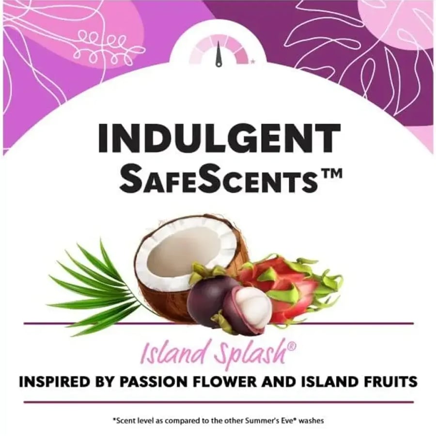 Summer's Eve Island Splash Feminine Wash - 444 ml