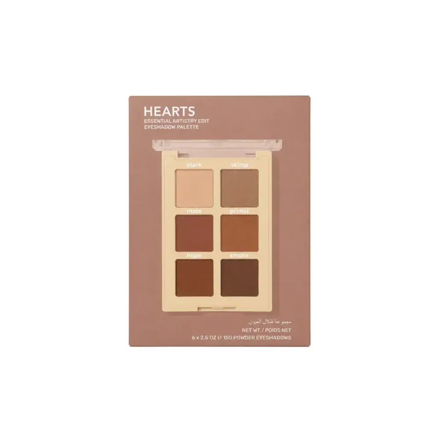 Hearts Essential Artistry Eyeshadow Palette - Soft Sand - 15 g