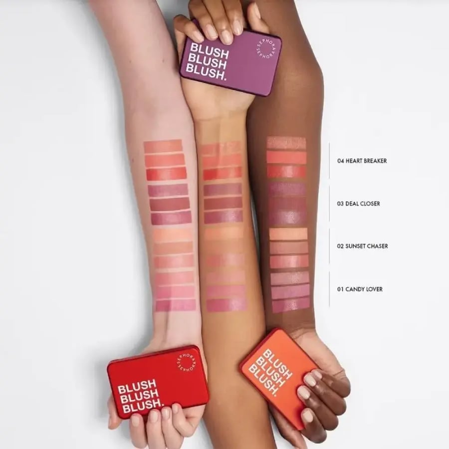 SEPHORA COLLECTION Blush Blush Blush Trio Palette 04 Heart Breaker