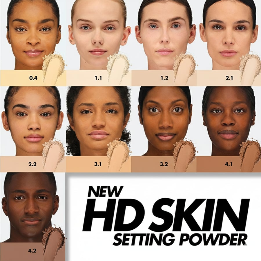 ميك أب فور إيفر بودرة HD سكين 3.1 تان جولدن - 18 جم