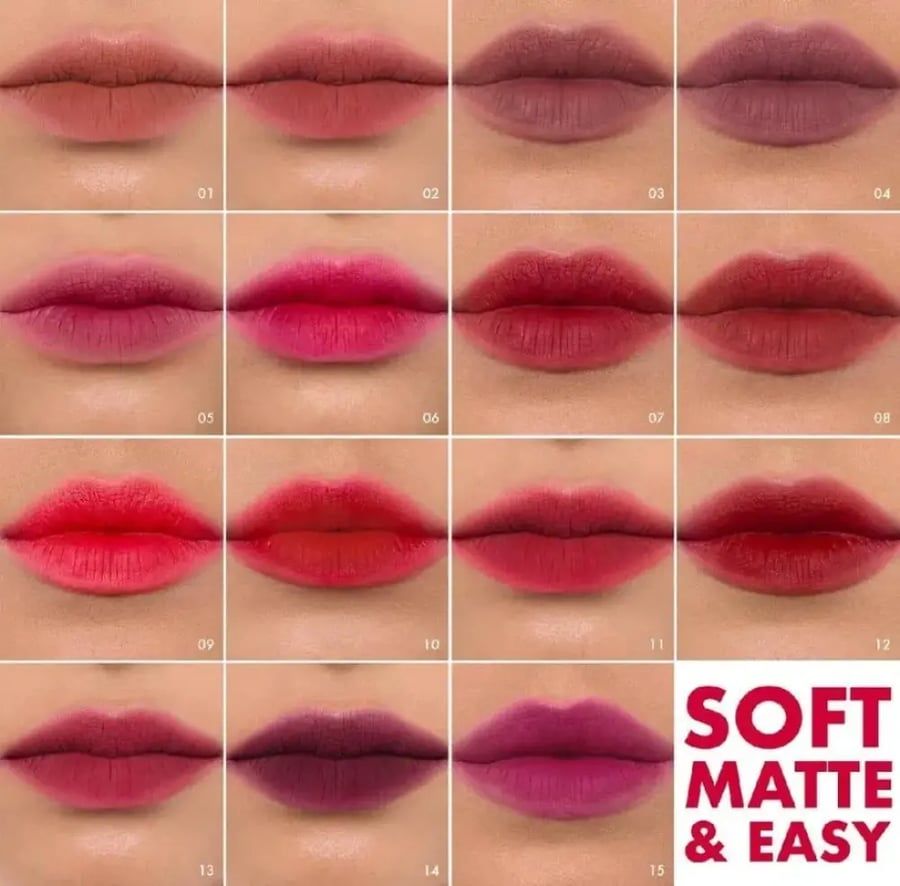SEPHORA COLLECTION Soft Matte & Easy Liquid Lipstick 05 Never Mind