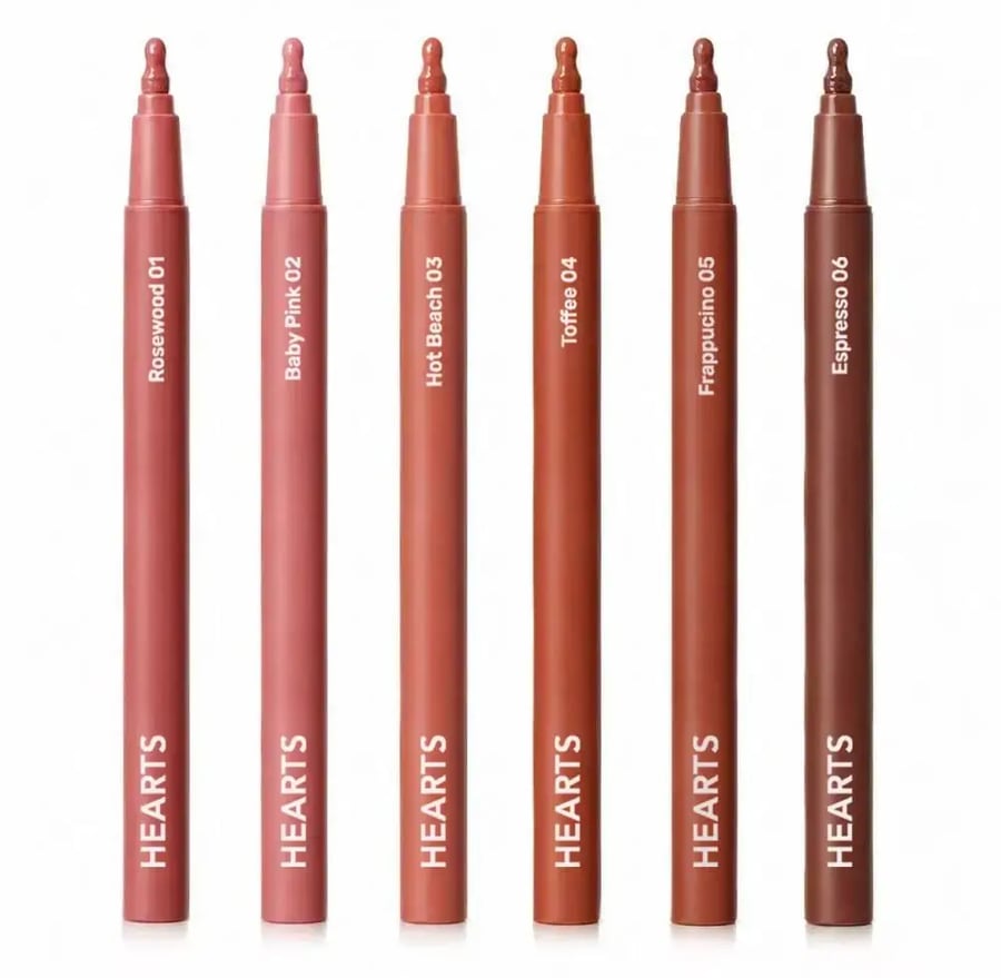 Hearts Lip Liner & Tint - Rosewood - 01 - 1 g