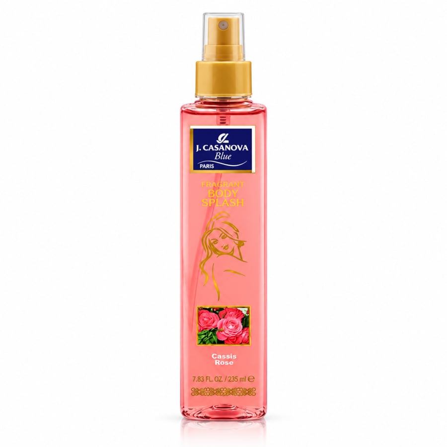 معطر جسم بخاخ كلاسيك روز من جيه كازانوفا - 235مل