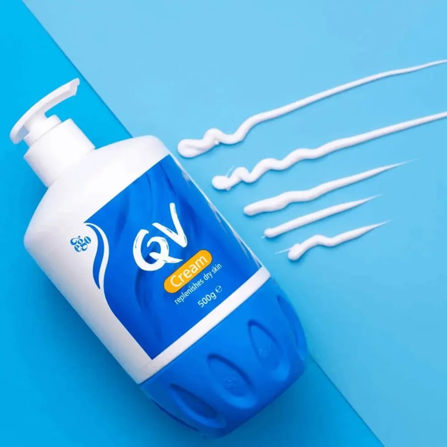 QV Moisturising Cream for All Skin Types with Pump 500g