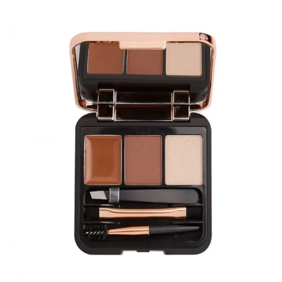 ميك أب ريفولوشن طقم Brow Sculpt للحواجب ميديوم براون - 2.2 جم