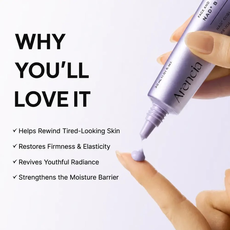 Arencia NAD+ Time-Rewind Booster Shot - 30ml