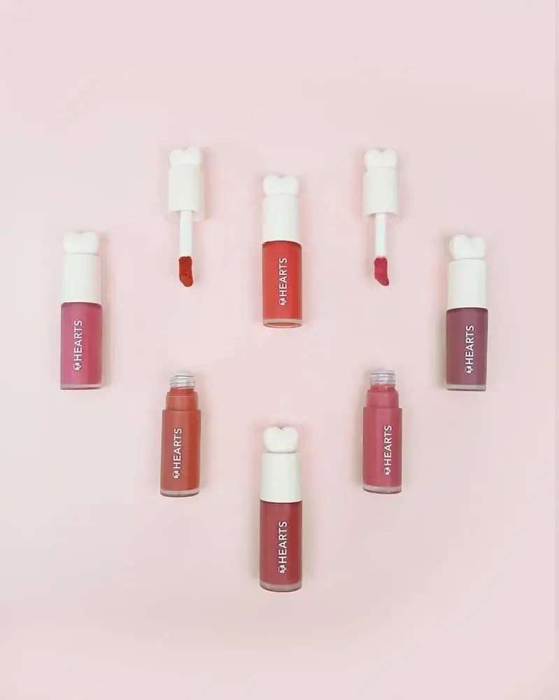 Hearts Natural Color Lightweight Liquid Blush - Coral - 06
