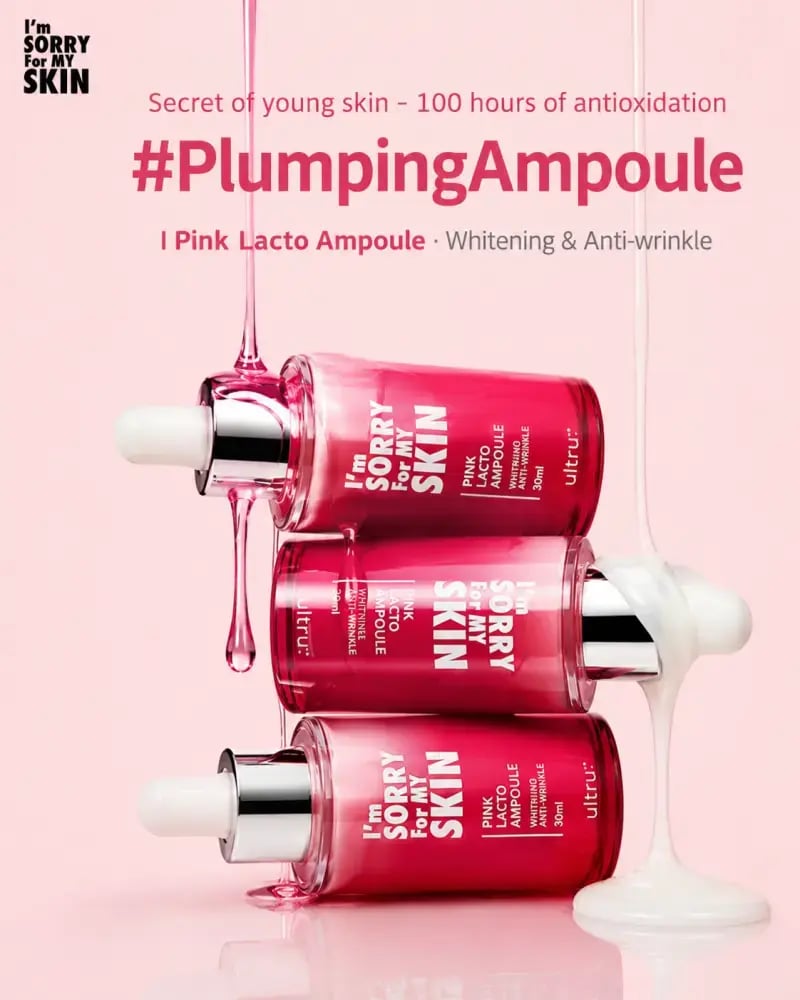 I'm Sorry For My Skin Pink Lacto Brightening & Vitalizing Serum (30 ml)