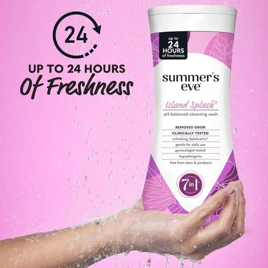 Summer's Eve Island Splash Feminine Wash - 444 ml