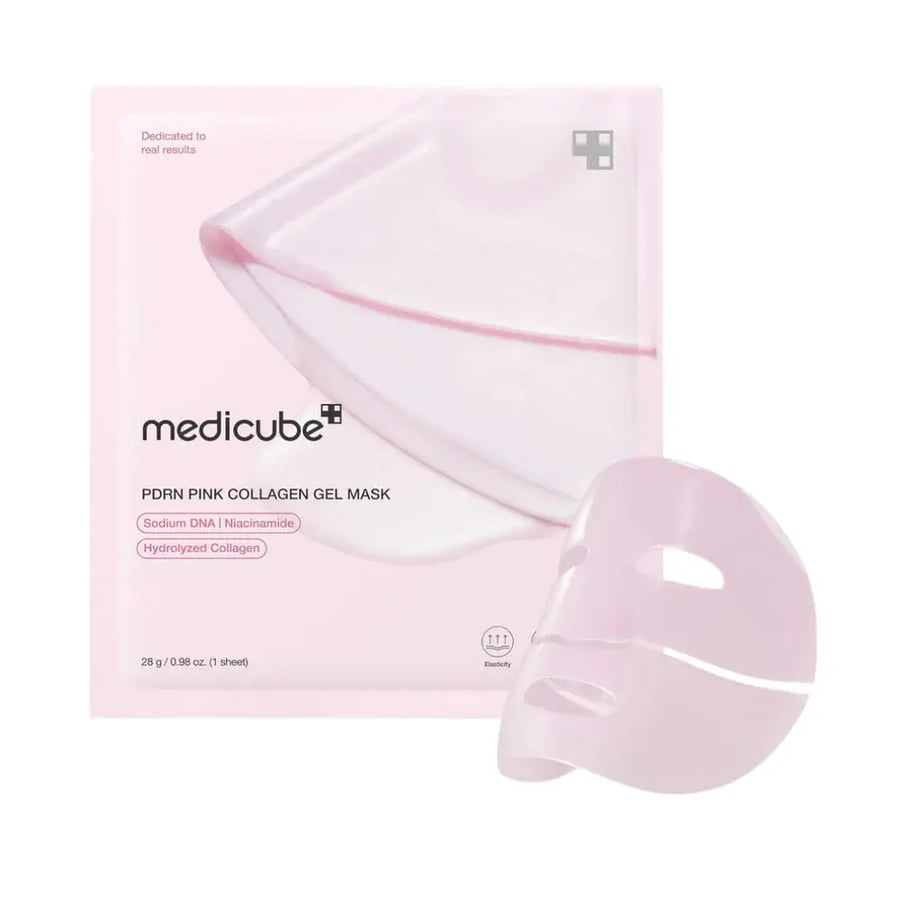 ميديكيوب ماسك PDRN Pink Collagen Gel - قطعة واحدة