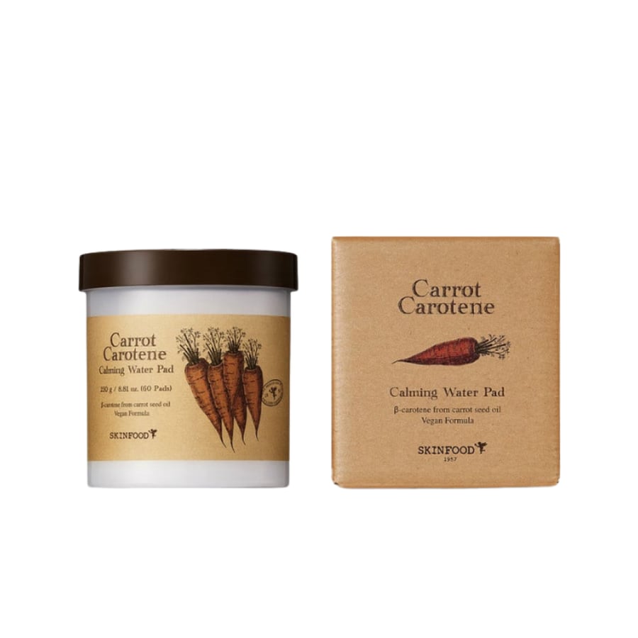سكين فود وسادات Carrot Carotene Calming Water - 60 قطعة