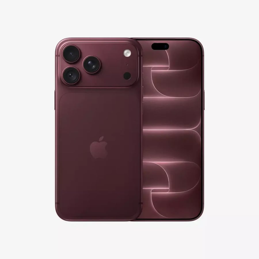 آبل آيفون 18 برو ماكس، 5جي، 6.9 بوصة، 512 جيجا، عنابي