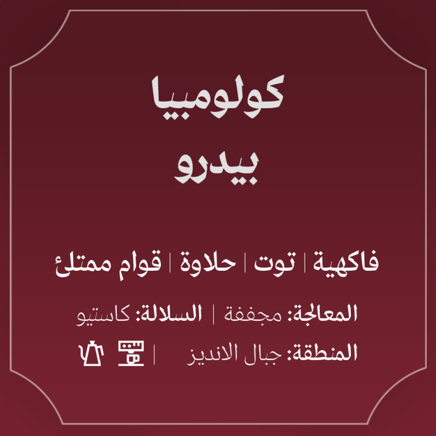 كولومبيا بيدرو 1كج
