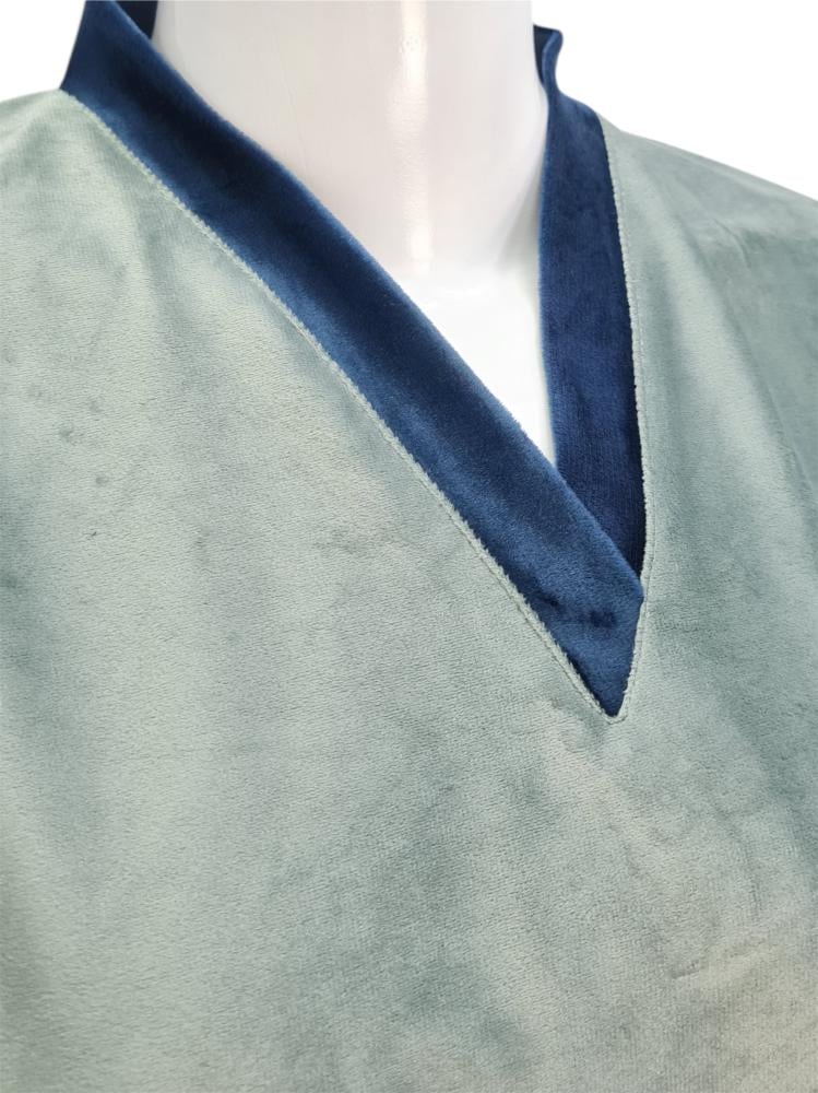طقم لبس عاملات شتوي مخمل