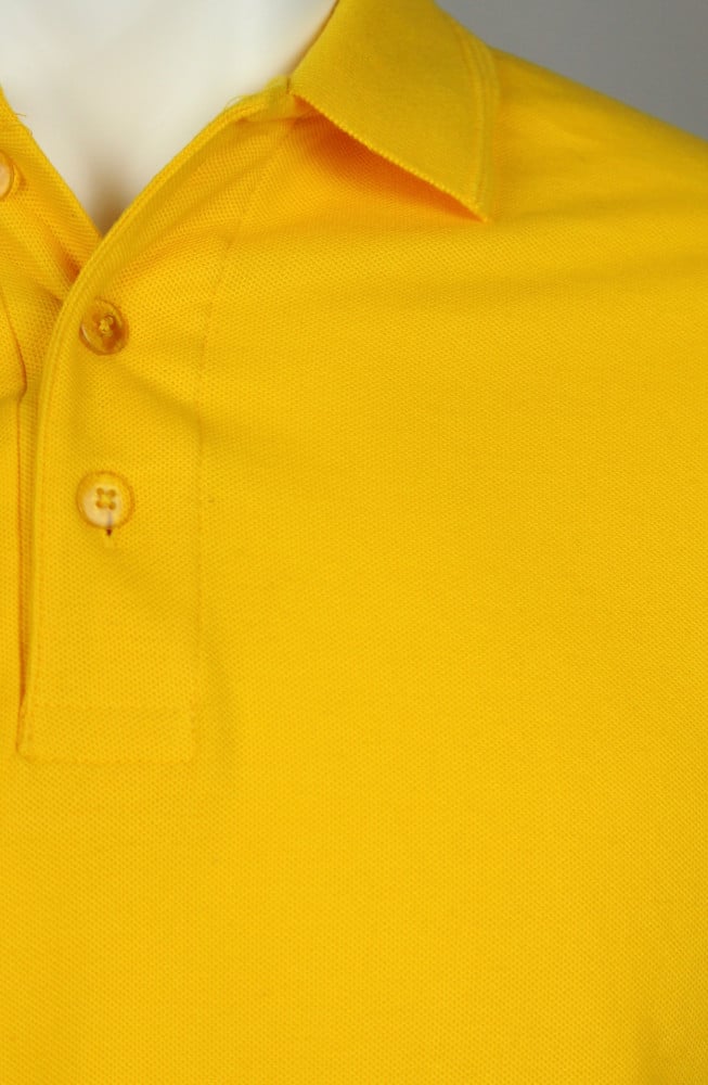 Yellow Polo style T-shirt