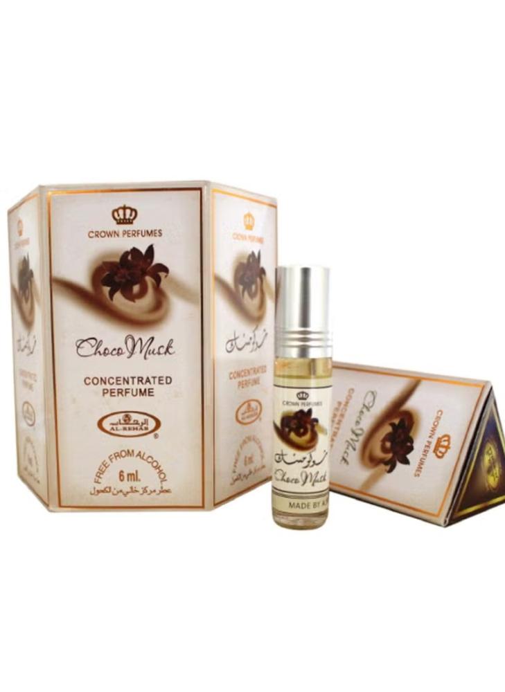 شوكو مسك عطر زيتي مركز 6 مل 6 قطع