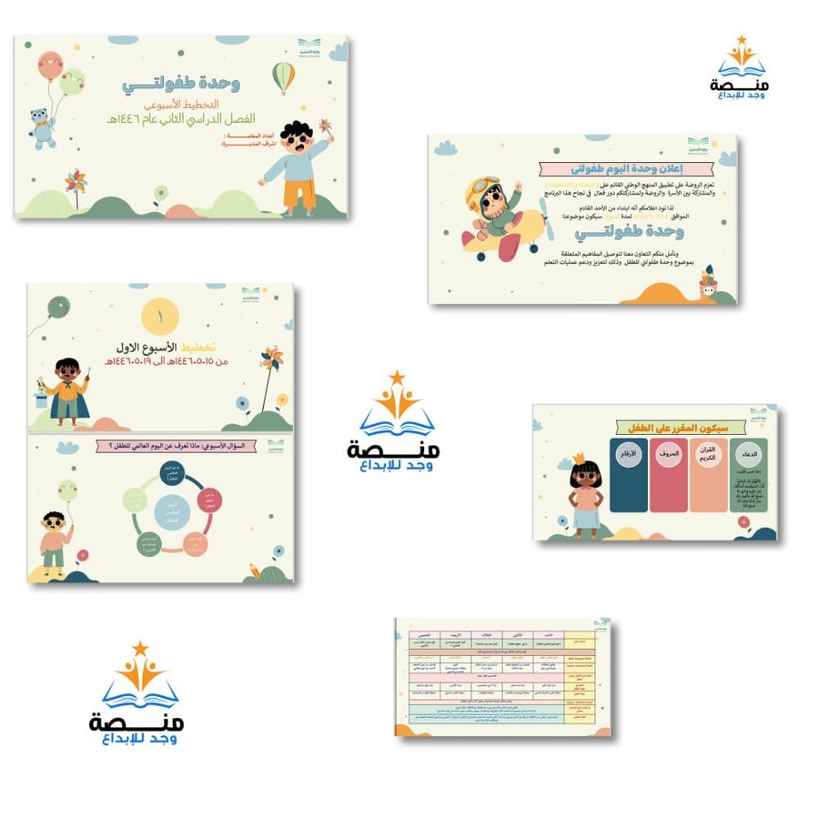 حقيبة وحدة طفولتي
