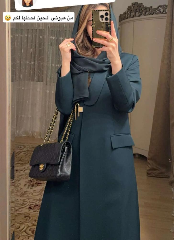 عباية بليزر راقية تصميم جديد
