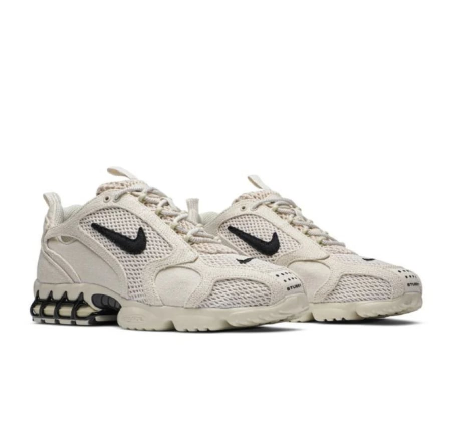 Nike x Stüssy Air Zoom Spiridon Caged 2 "Fossil"