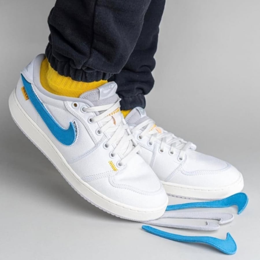 Jordan 1 Retro AJKO Low SP Union White Canvas