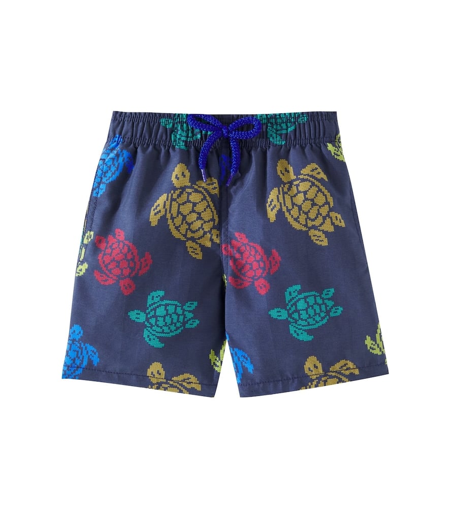 Vilebrequin x Falke Ronde des Tortues swim shorts