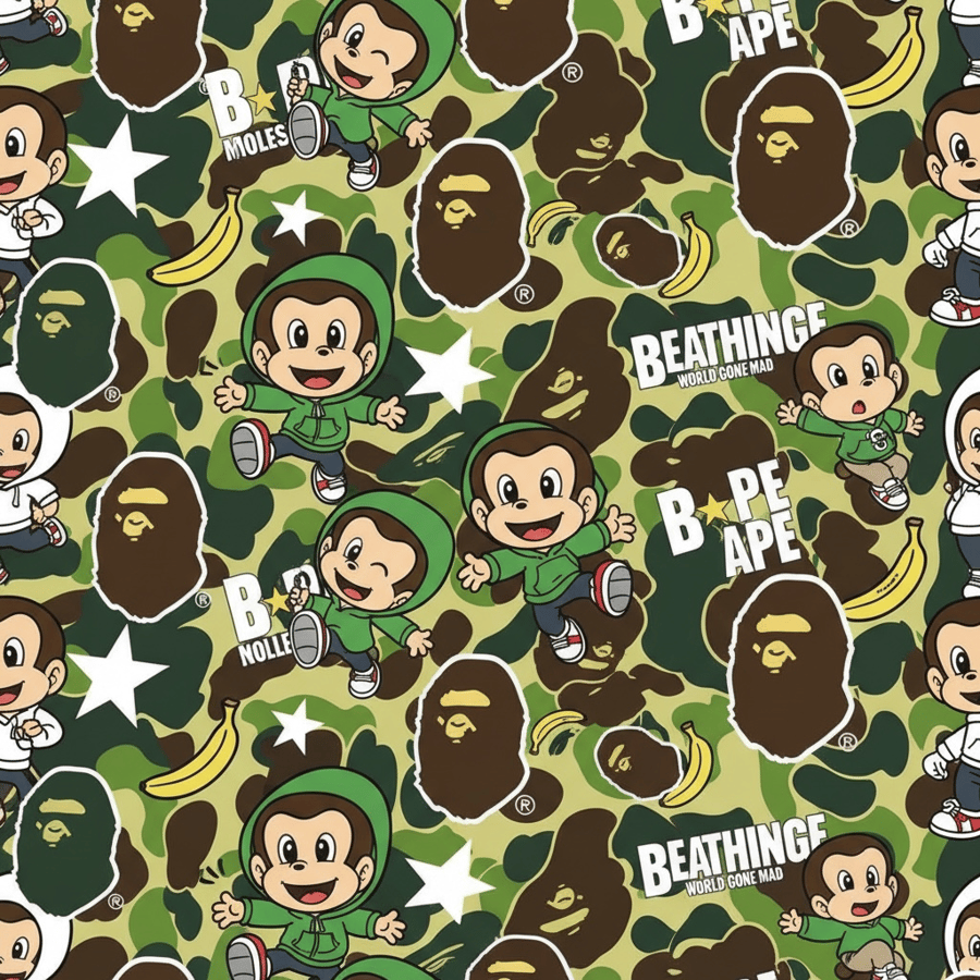 كروكس بيب BAPE