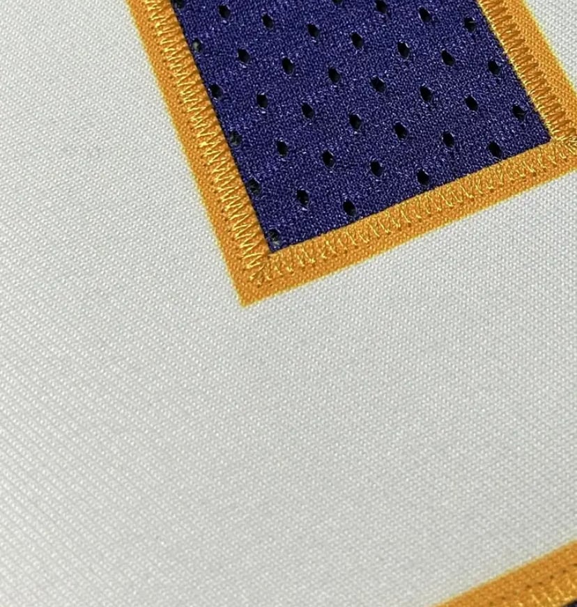 American football embroidered T-shirt