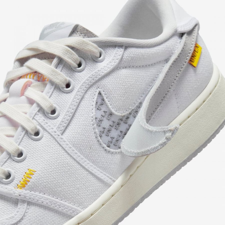 Jordan 1 Retro AJKO Low SP Union White Canvas