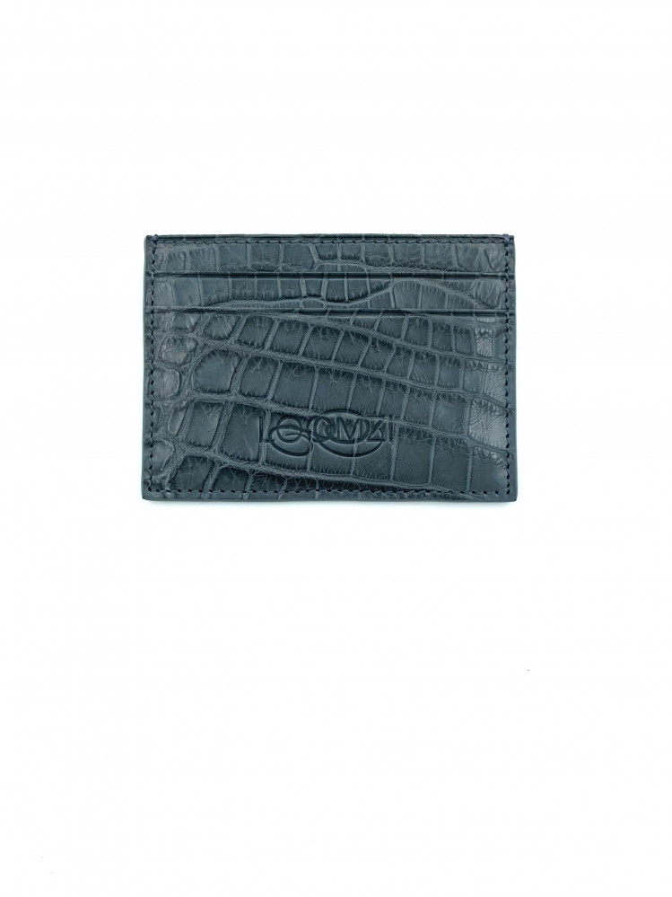 MATT GRAY CROCODILE CARD HOLDER