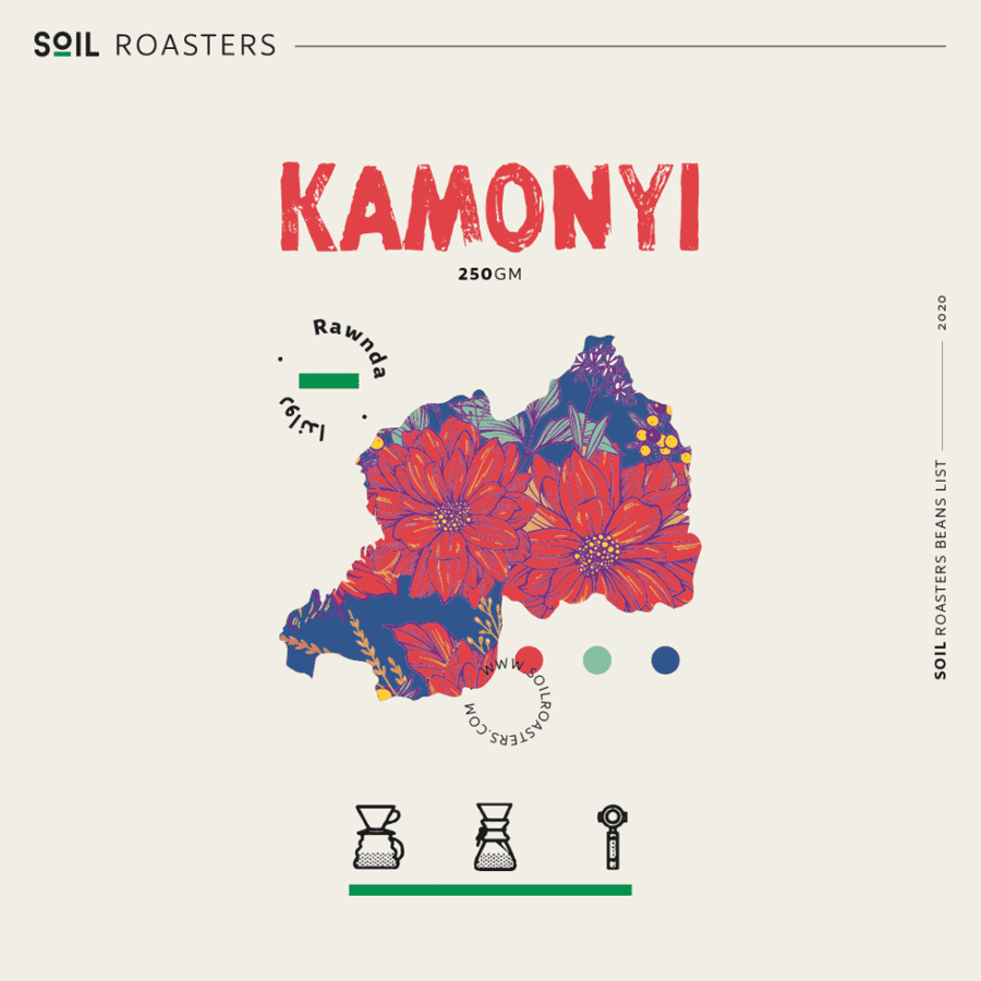 Rwanda Kamoni 250 grams - Swail
