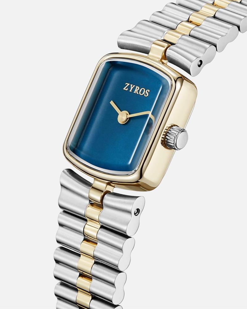 Ronaq women's watch with a sleek design in gold and silver