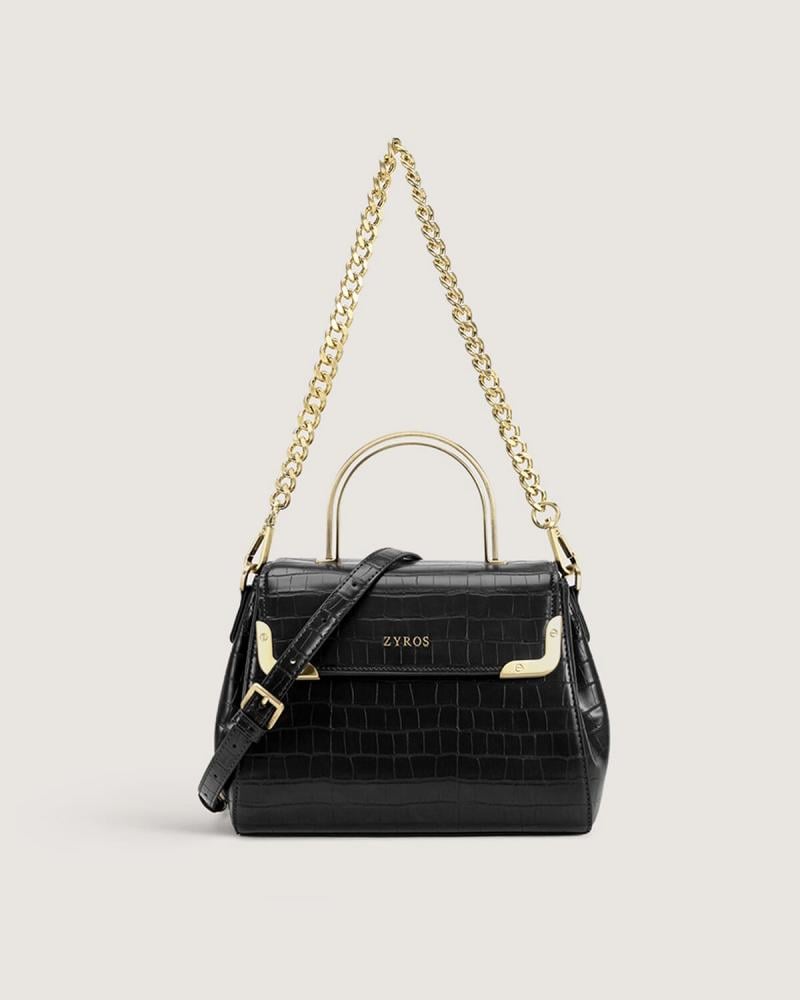 Medium-sized women's bag in black