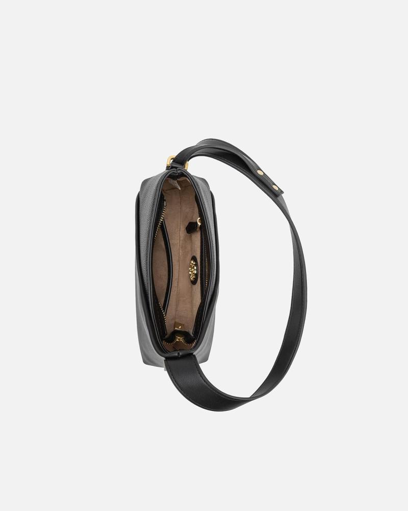 A bag like a geometric masterpiece in black