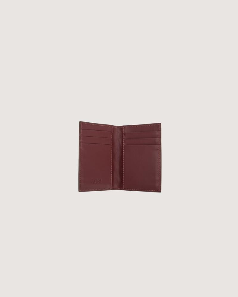 Men's blue leather wallet