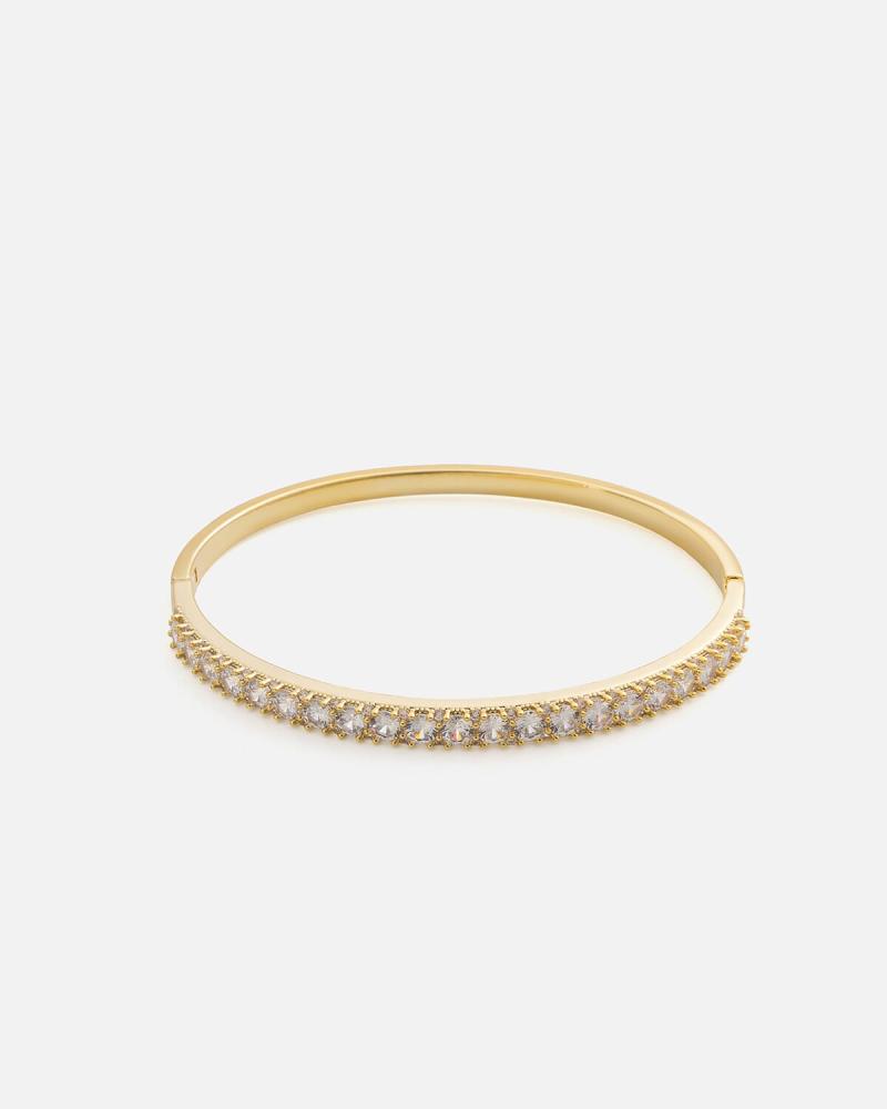 Women's gold-colored bracelet