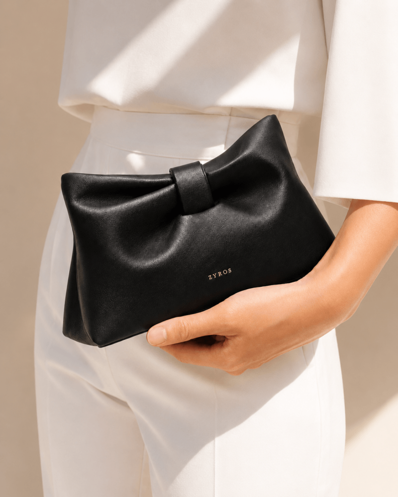 Ewan Women's Leather Bag in Black