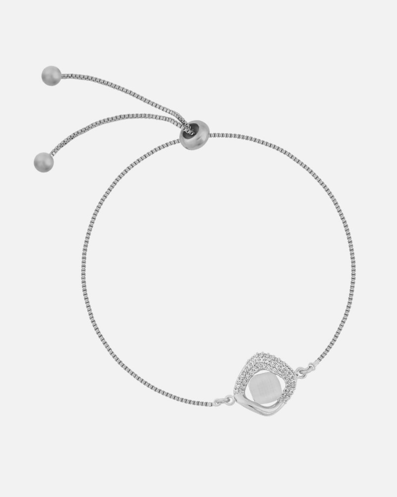 اسوره نسائيه بلون فضي بتصميم جذاب
