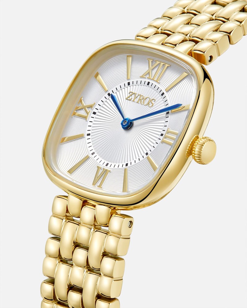 Women's gold-tone steel watch