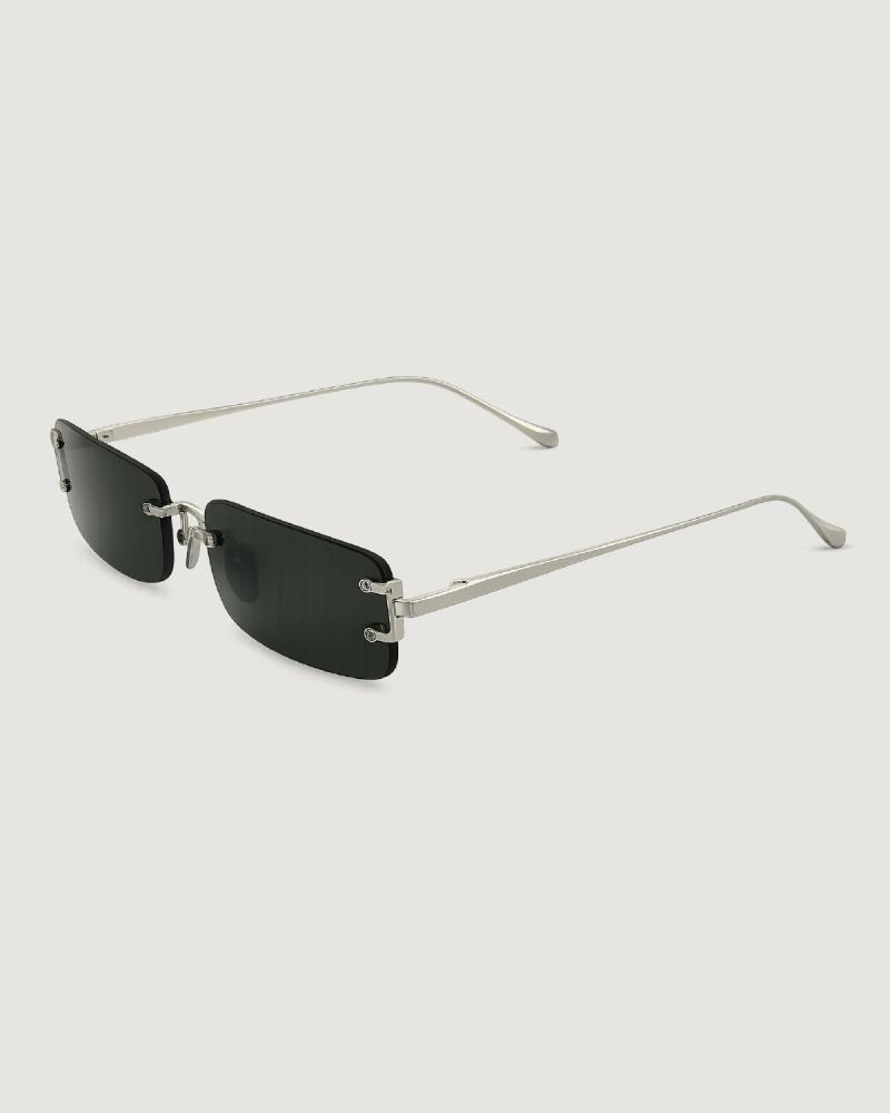 Rectangular Lens Sunglasses – Gray